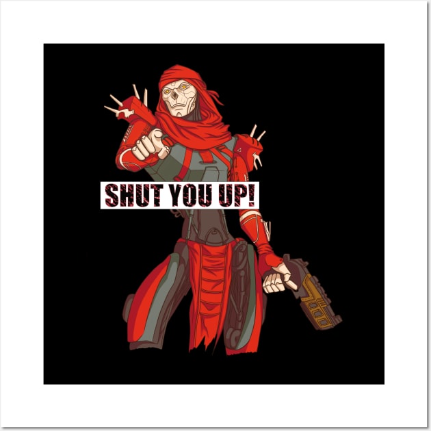 APEX LEGENDS - Revenant - Shut you up Wall Art by h0lera